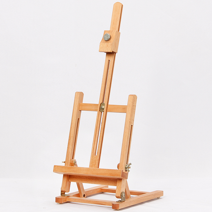 High quality miniature desktop small easel beech wood small easel is suitable for children