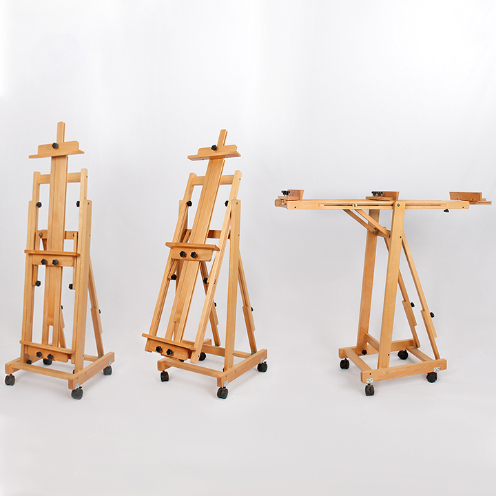 Factory selling quality easels removable wooden display easels