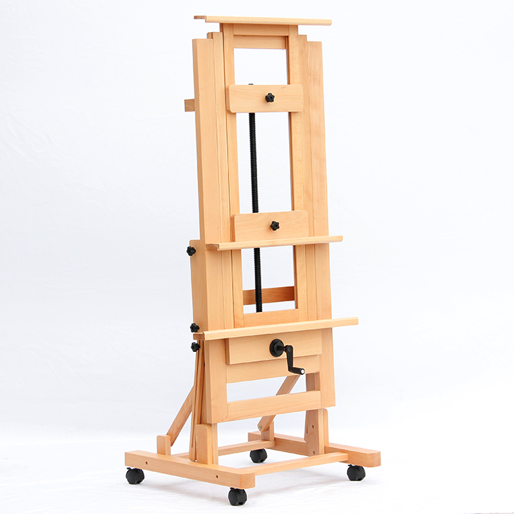 Factory custom high quality wooden artist studio easels removable easels