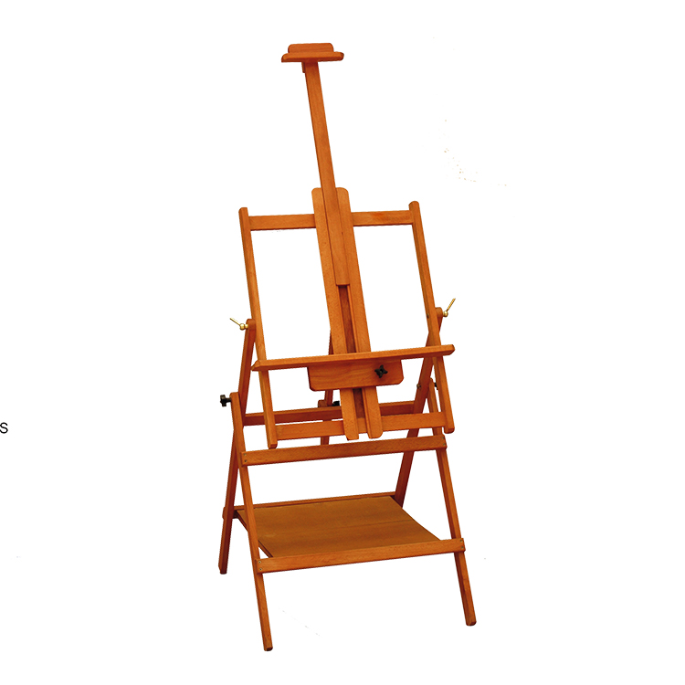 Wholesale 65*57*167cm Professional Wood Painting Lyre Artist Easel In Stock
