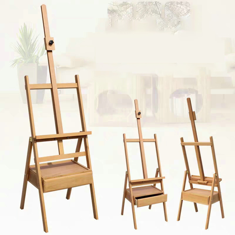 Factory direct adjustable drawer type easel