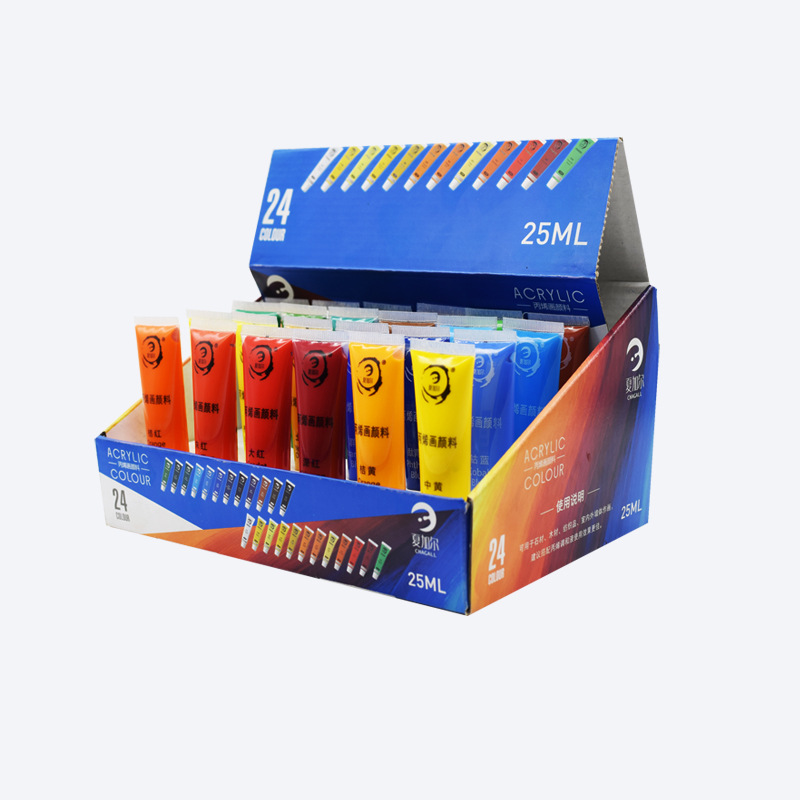Professional Paints DIY Paint on Canvas, Wood, Glass Acrylic Paint Set non-toxic Acrylic paint for kids