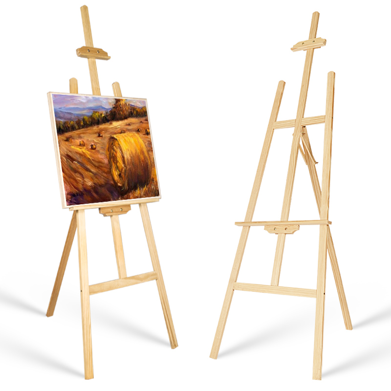 175cm Wooden stand easel artist painting stand easel for children's home easel