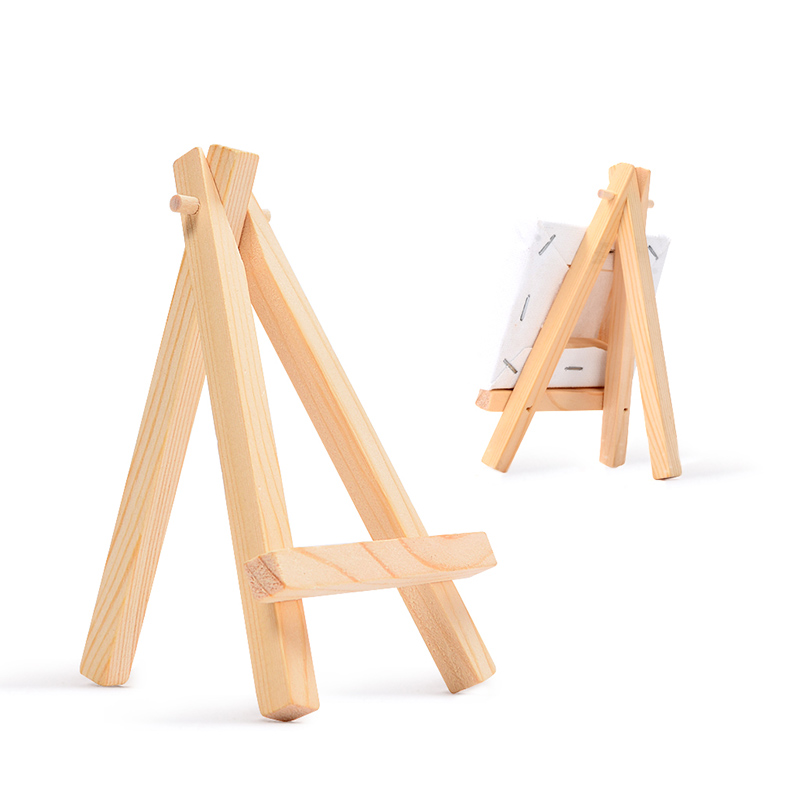 Wholesale Folding mini wood easel stand Adjustable wood table easel Desk mini easel stand