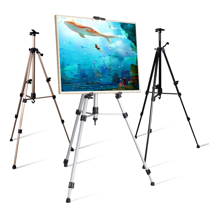 Wholesale Adjustable Height Aluminum Alloy Artist Easel Stand for painting sketch