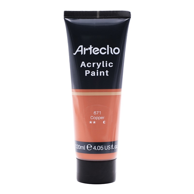 Acrylic Paint for Art Paints, Decorate, Copper 4.05 Ounce/120ml Acrylic Paint Supplies for Wood, Fabric, Crafts, Canvas