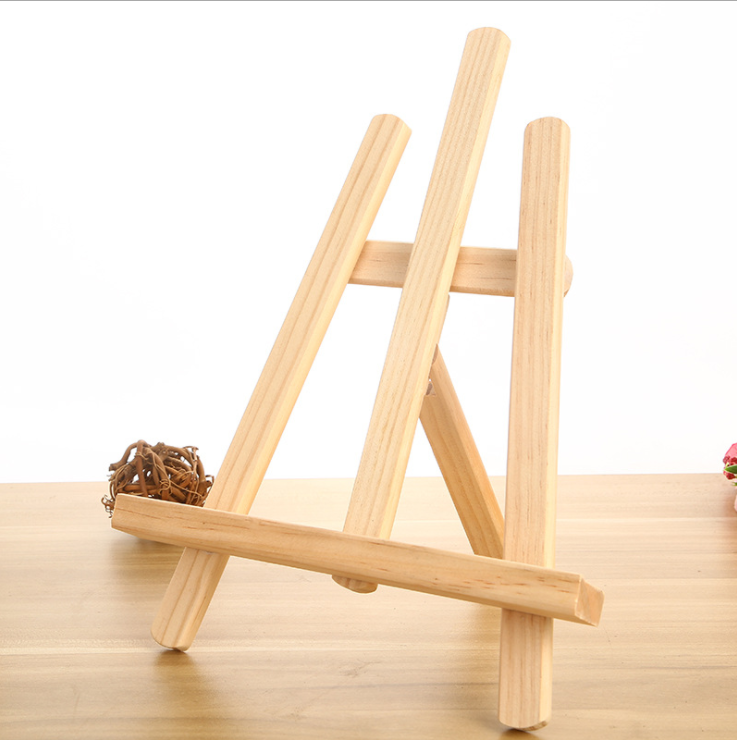 2021 26*40cm Natural Color Wood Display Easel for pad and painting