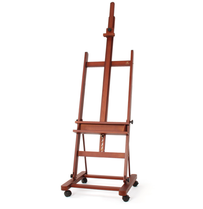 2021 Amazon Professional Mast adjustable Wooden H-Frame Easel with Artist Storage Tray