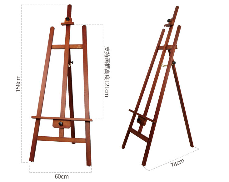2021 Amazon Art supply Fold Up & Portable Lyre Style Paint Easel for Adults' painting