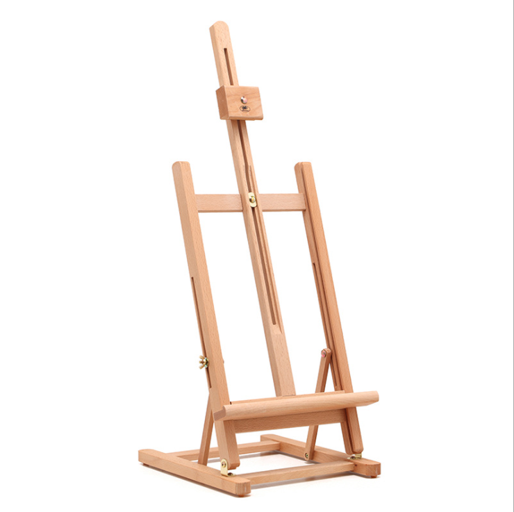2021 Top selling Art Supply Collapsible adjustable H-frame tabletop easel with rubber feet