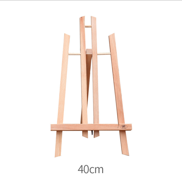 2021 Amazon High quality 40cm Tall Tabletop Display BeechWood Easel for wedding or advertisement
