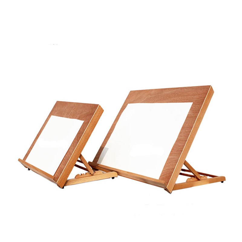 Art Adjustable Light Weight Wood Desk Table Easel For Painting