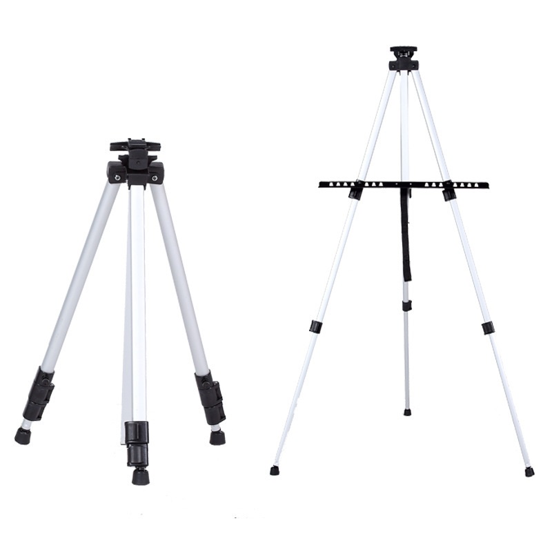 52cm silver adjustable metal easels