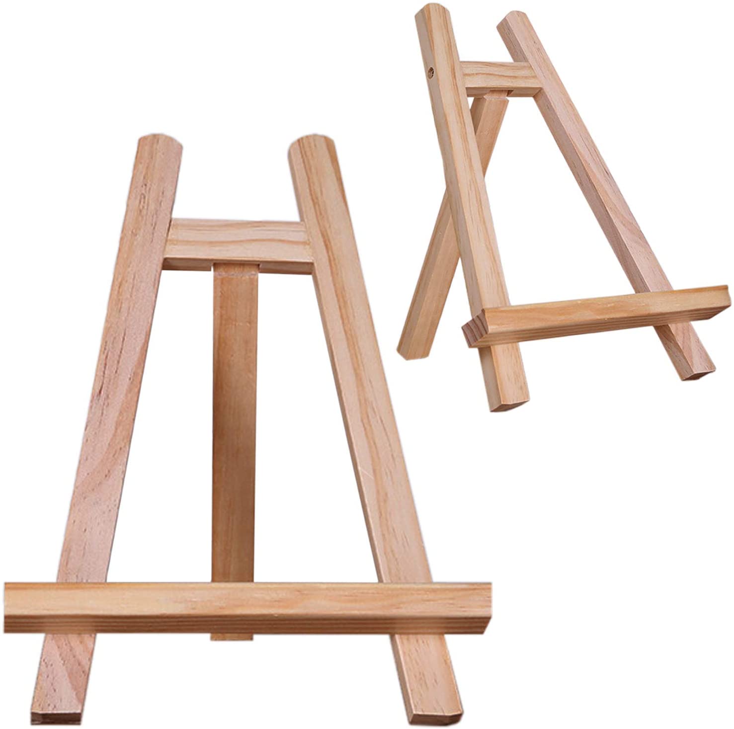Art 8 inch Mini Small Tabletop Display Stand Wooden Table Artist Easel