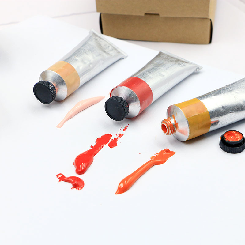 New design Package 37 ML Professional Non-toxic Acrylic Color Paint Pigment For Canvas, Dumping, Fabric, Wood, Crafts