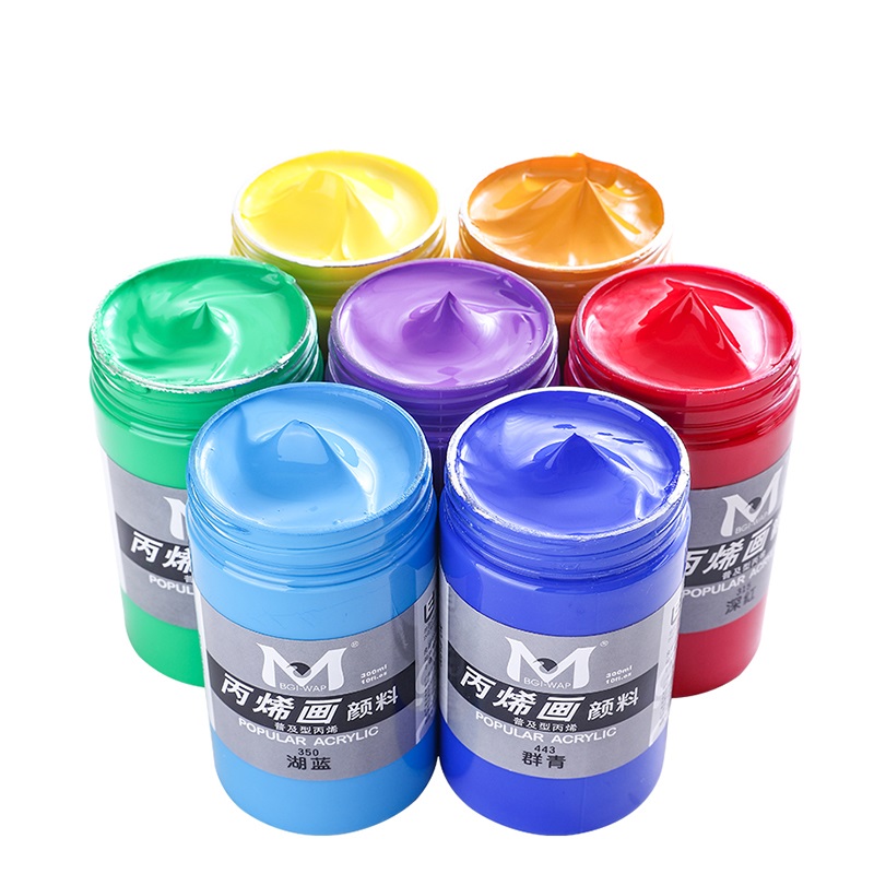 Popular 300ml 10 oz quality acrylic paint for artist painting