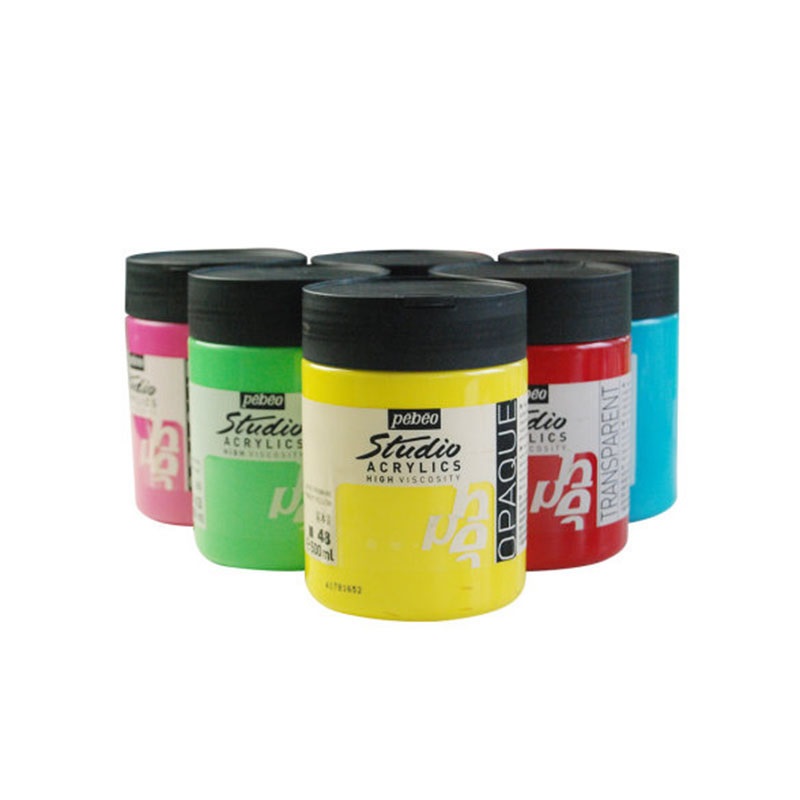 Art Supplies HV 500 ml Pebeo Studio Acrylics for Artist Acrylic Painting
