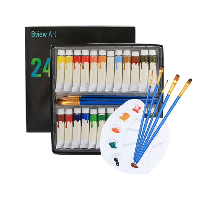 Professional 24colors Artist Acrylic Color Paint Set For Artist painting