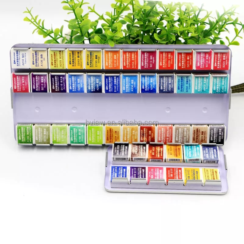 Art 2022 New Professional 36colors Aquarelle Watercolor Paint Set