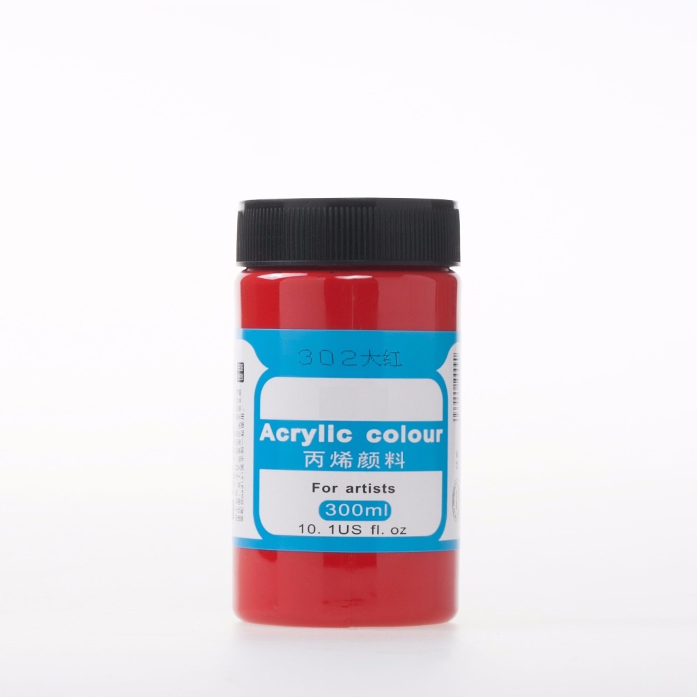 china supplier 300ml wholesale waterproof acrylic paint acrylic color