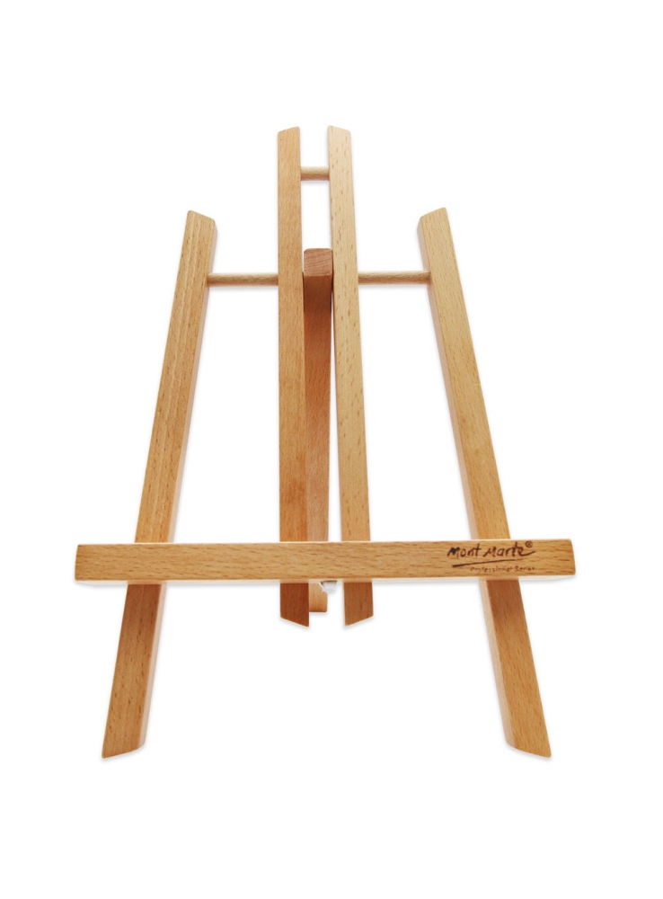 Mont Marte Mini Display Easel Stand Beech Small, art easel, artist easel