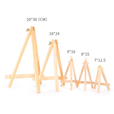 factory high quality wood mini easels for kids artist art beginner