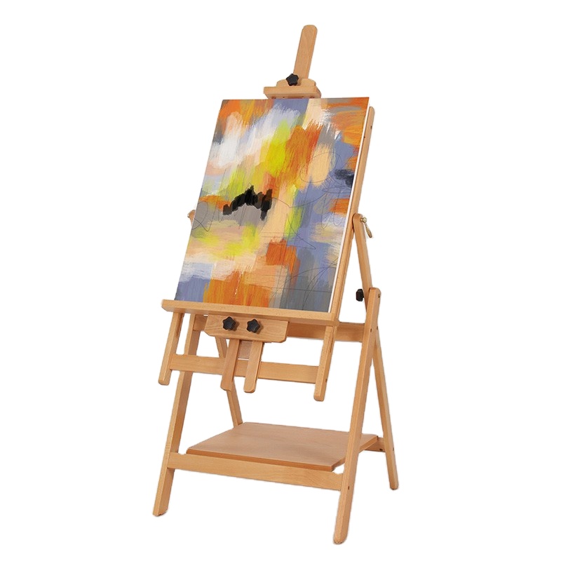 Convertible Studio Easel Hybrid Easels Premium Hand-sanded Beechwood