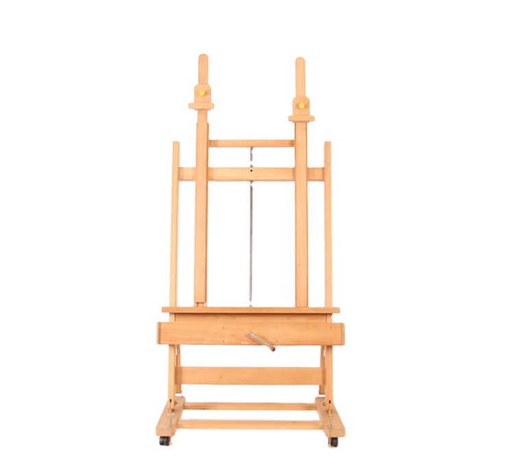Double Clamps Studio Easel with Double Mast With Crank DHJ-8