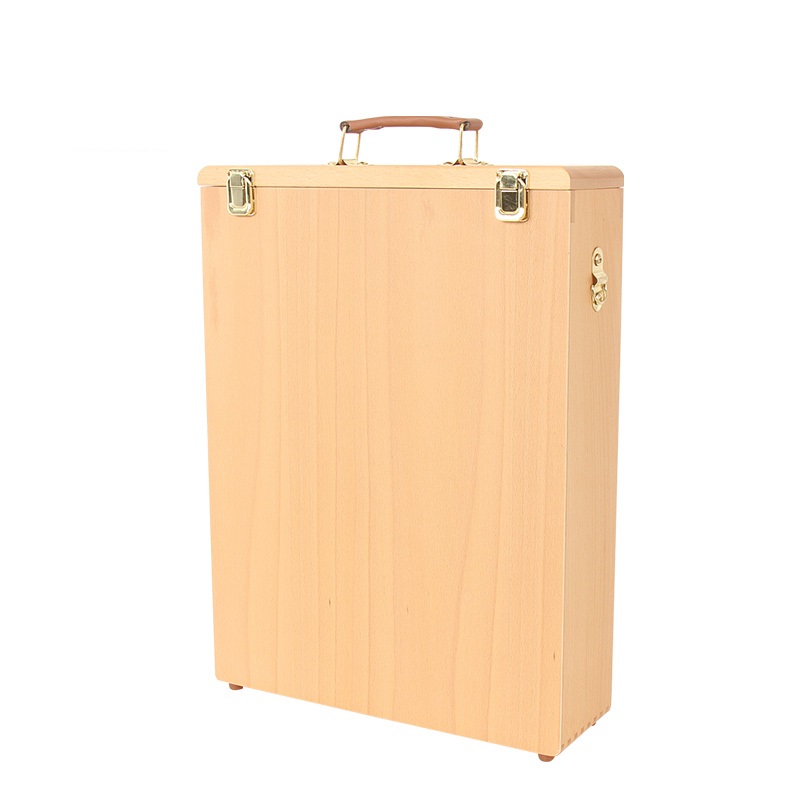 The Beech Wooden Easel With Creative Easel Box Oil Painting Tool Case