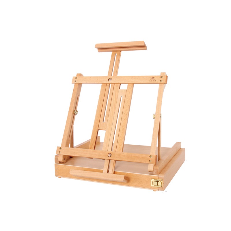 New Design Tabletop Painting Studio Art Sketch Artist Adjust Wooden Easel Stand