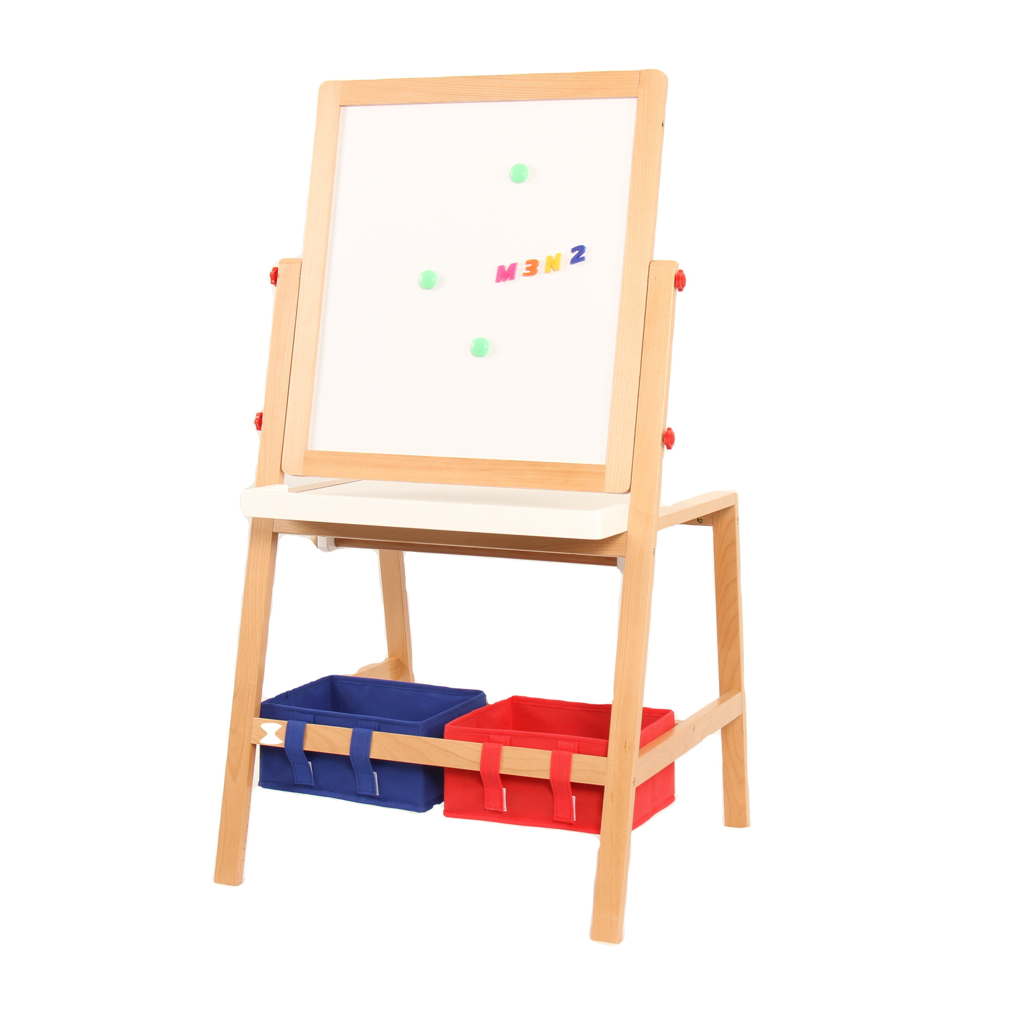 Double Sided Adjustable Kids Easel Drawing Board Double Magnetic Display Art Easel