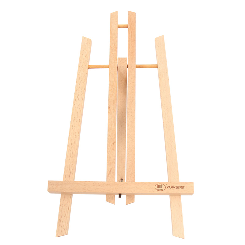 Wooden Easel,Wooden Adjustable Painting Drawing Stand Easel Frame Artist Tripod Display Shelf 30/40/50cm
