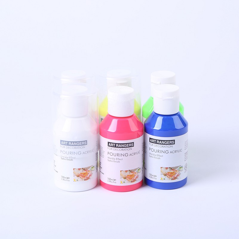 Fluorescent Pouring Acrylic Painting Set