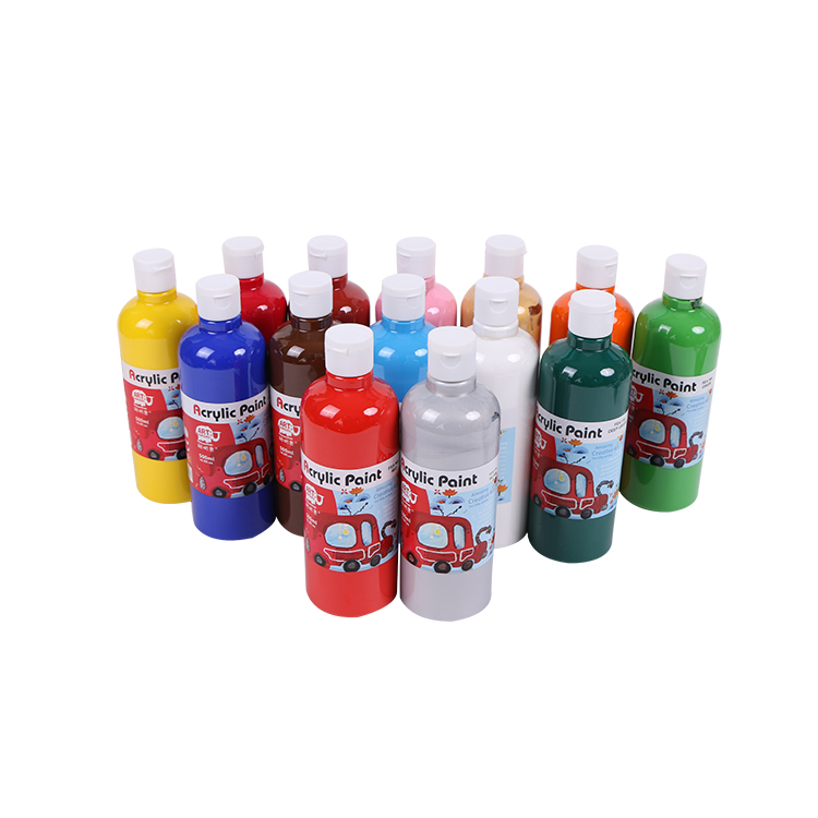 Low prices acrylic paint assorted colors acrylic paint set