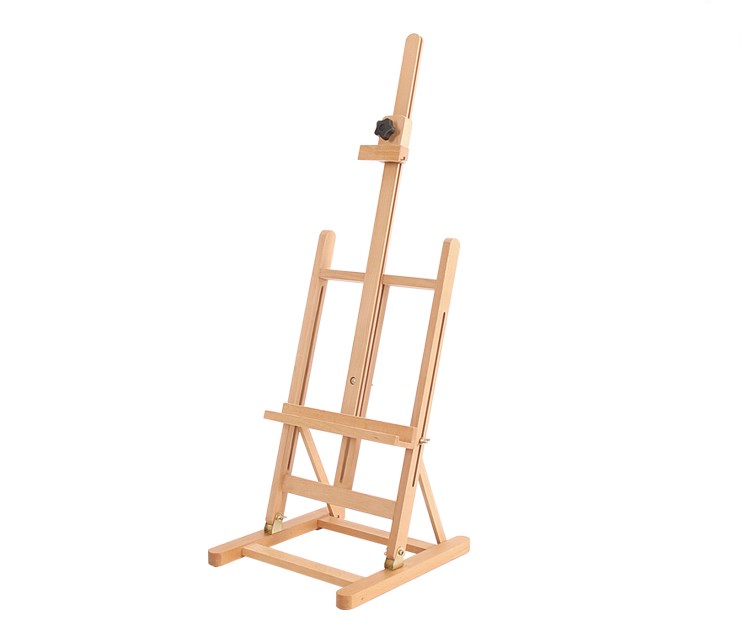 2022 High Quality hot selling beautiful custom size Display Wood Foldable Easel painting factory for outdoor and studio