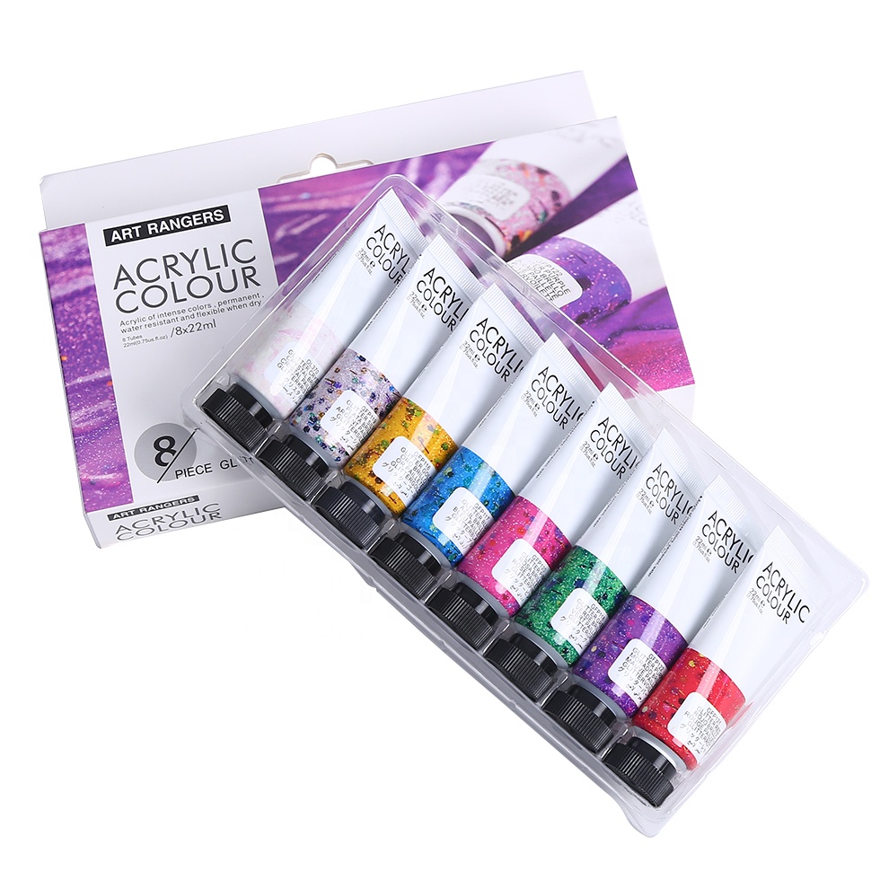 Art Rangers Glitter Acrylic Colour Paint kit