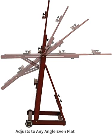  Multi-Function Studio Easel, H-Frame Easel,Painting Easel for