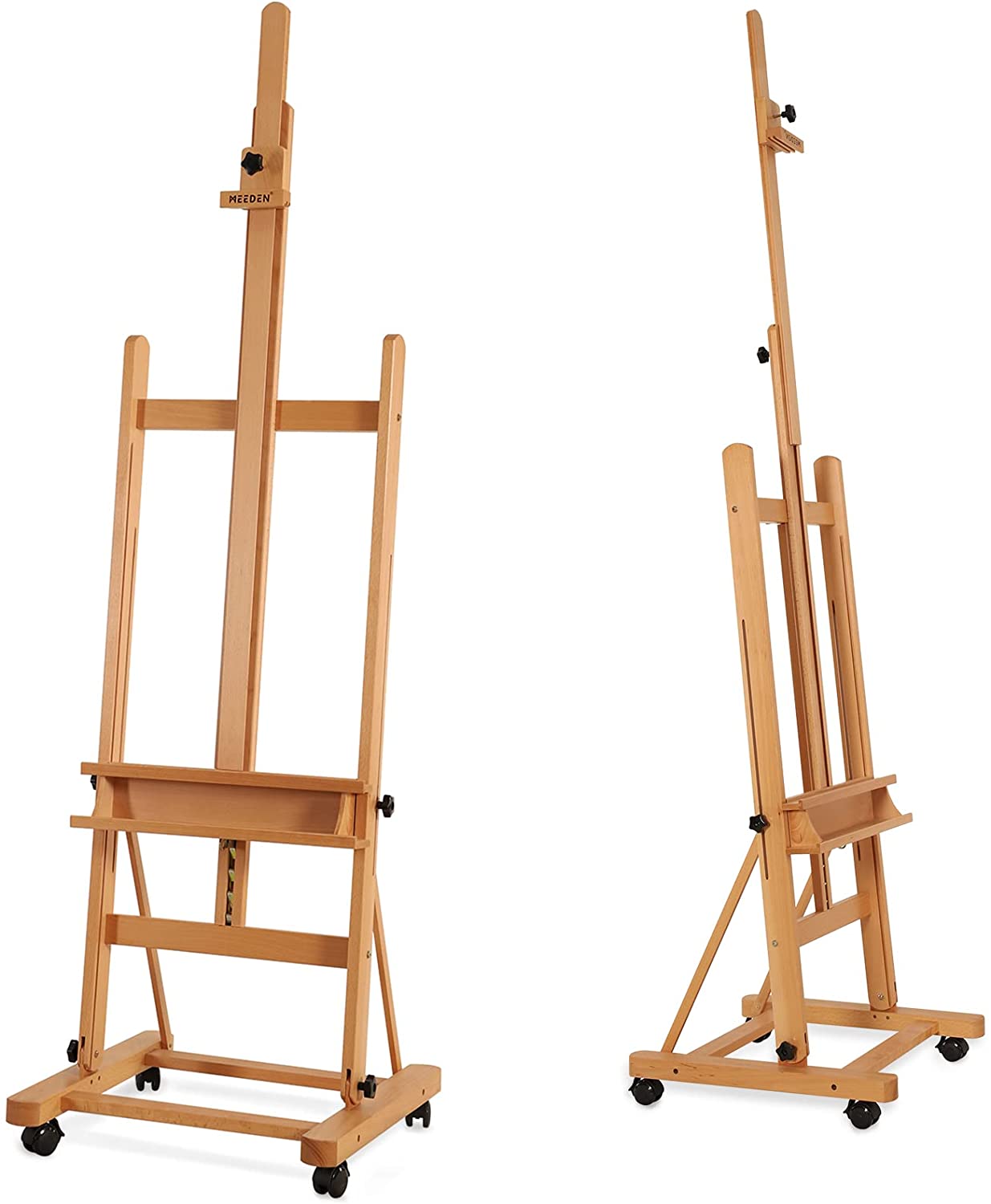 Studio Large Floor Easel H-frame Easel 75'' to 146
