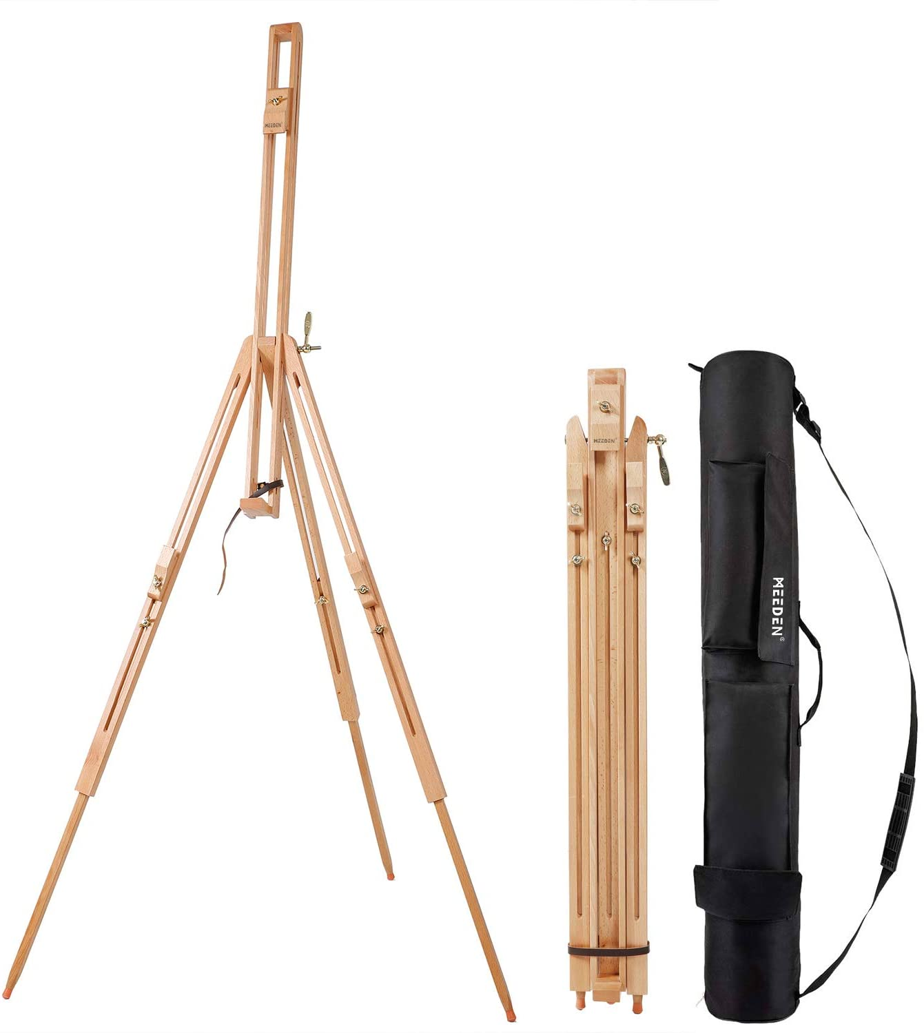 Tripod Field Portable Perfect for Painters Students Painting Artist Easel with Carrying Case