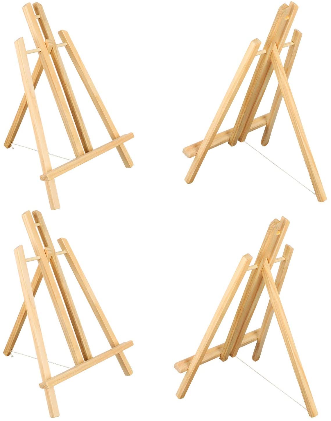 Custom Adjustable Beech Wooden Acrylic Paint Art Easels for Kids