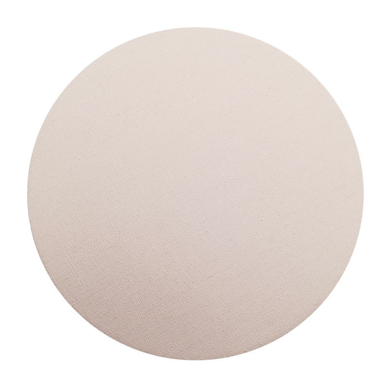 Wholesale Cotton Round Wooden Painting Panels Stretched Canvas Board