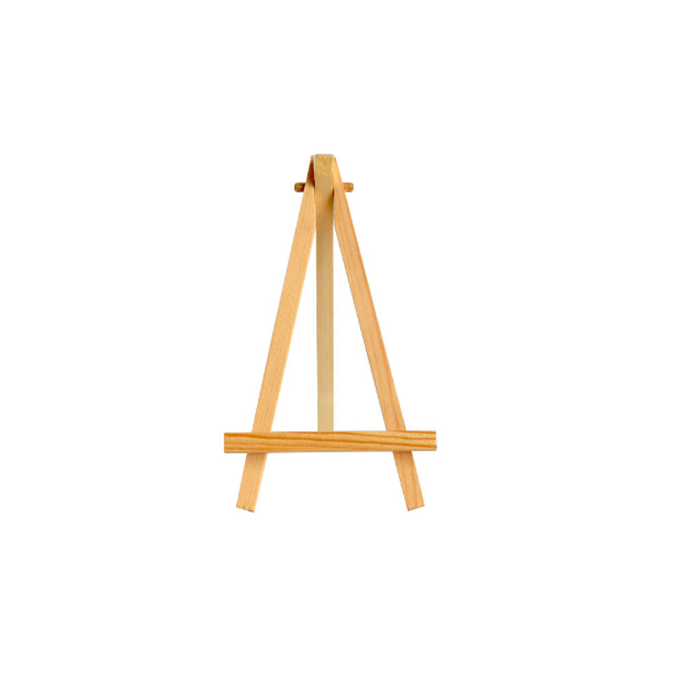 New product Children mini canvas solid wood line display easel stand mini easel and wood painting easel