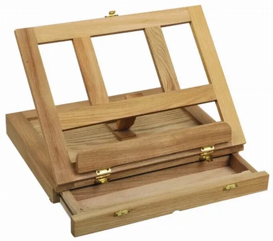 Painting Table Children Wrought Iron Artist Box Easel Collapsible children Art Easel with painting easel