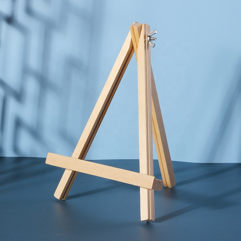2021 hot selling wood easel for artist easel wood stand for party decoration art supplies 30cm / 40cm / 50cm
