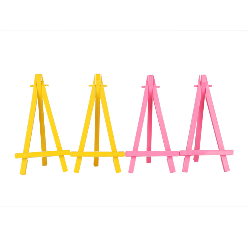 2021 Factory supplier customized natural home plastic table top easels wholesale