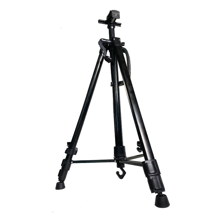 Travel Aluminium Alloy Tripod Easel Metal Painting Foldable Easel Hanging Bucket Sketch Display Stand