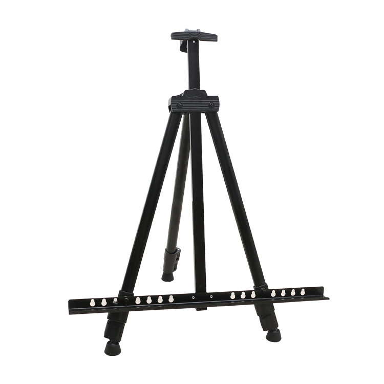 Custom Display Art Easel Sketch Stand For Kids Foldable Aluminium Alloy Painting Stand Metal