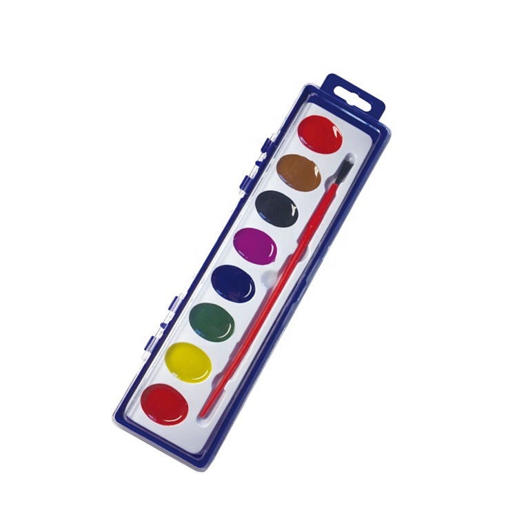 Popular Artist Craft Kids Hobby Semi Dry Watercolor Paint Set