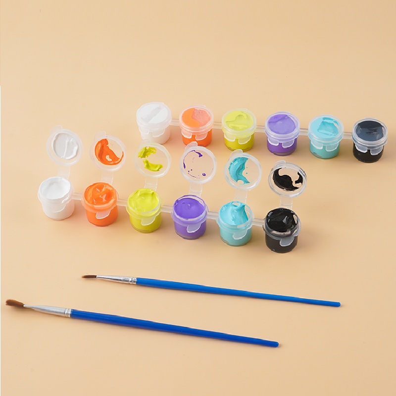 Artist Grade Paint Strip Pot Acrylic Paint Customized 5 ML Strip Studio Acrylic Paint