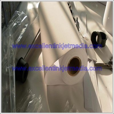 360g glossy aqueous linen inkjet canvas